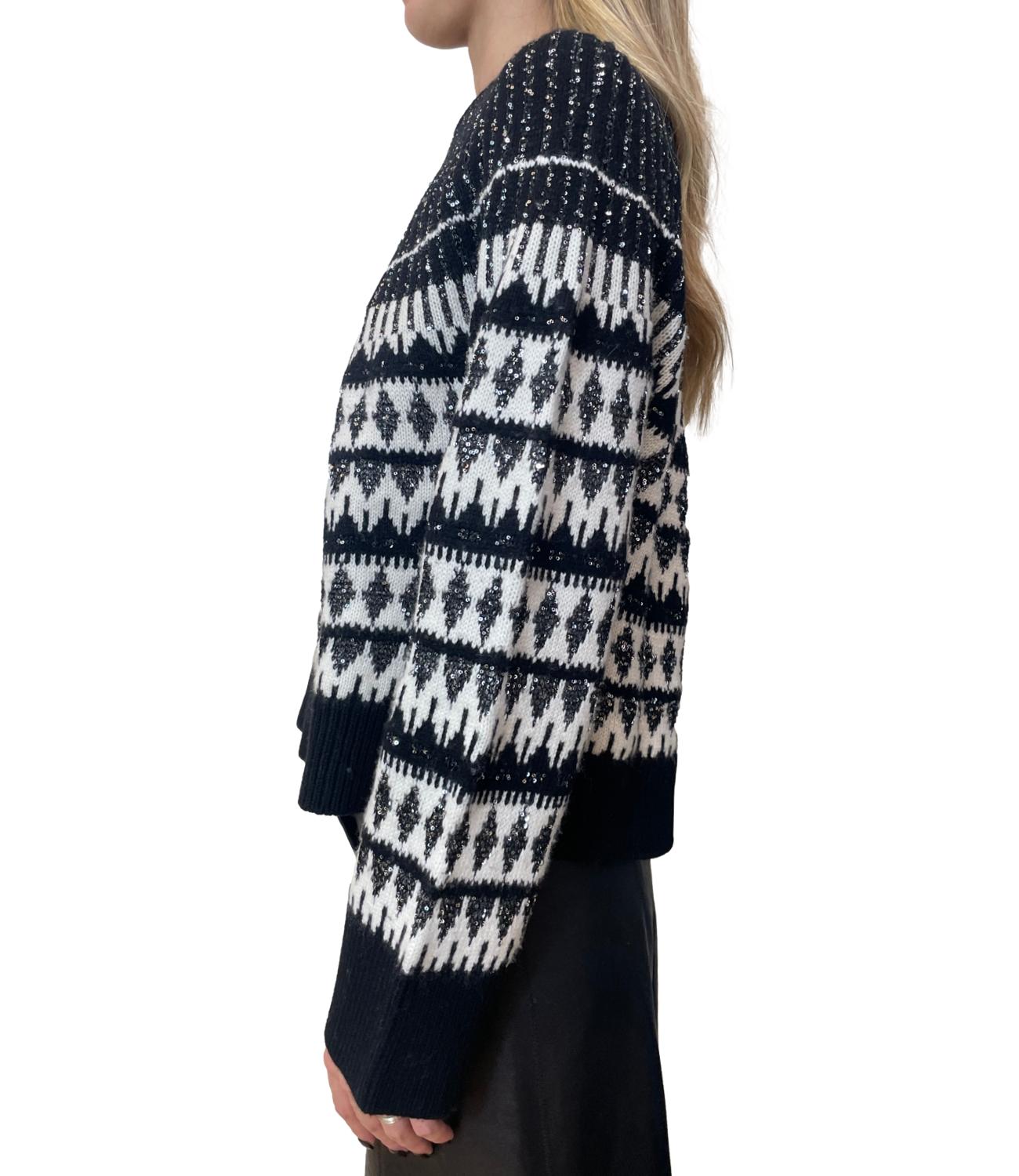 Pennyblack Maglia Xanadu Avorio/Nero Donna
