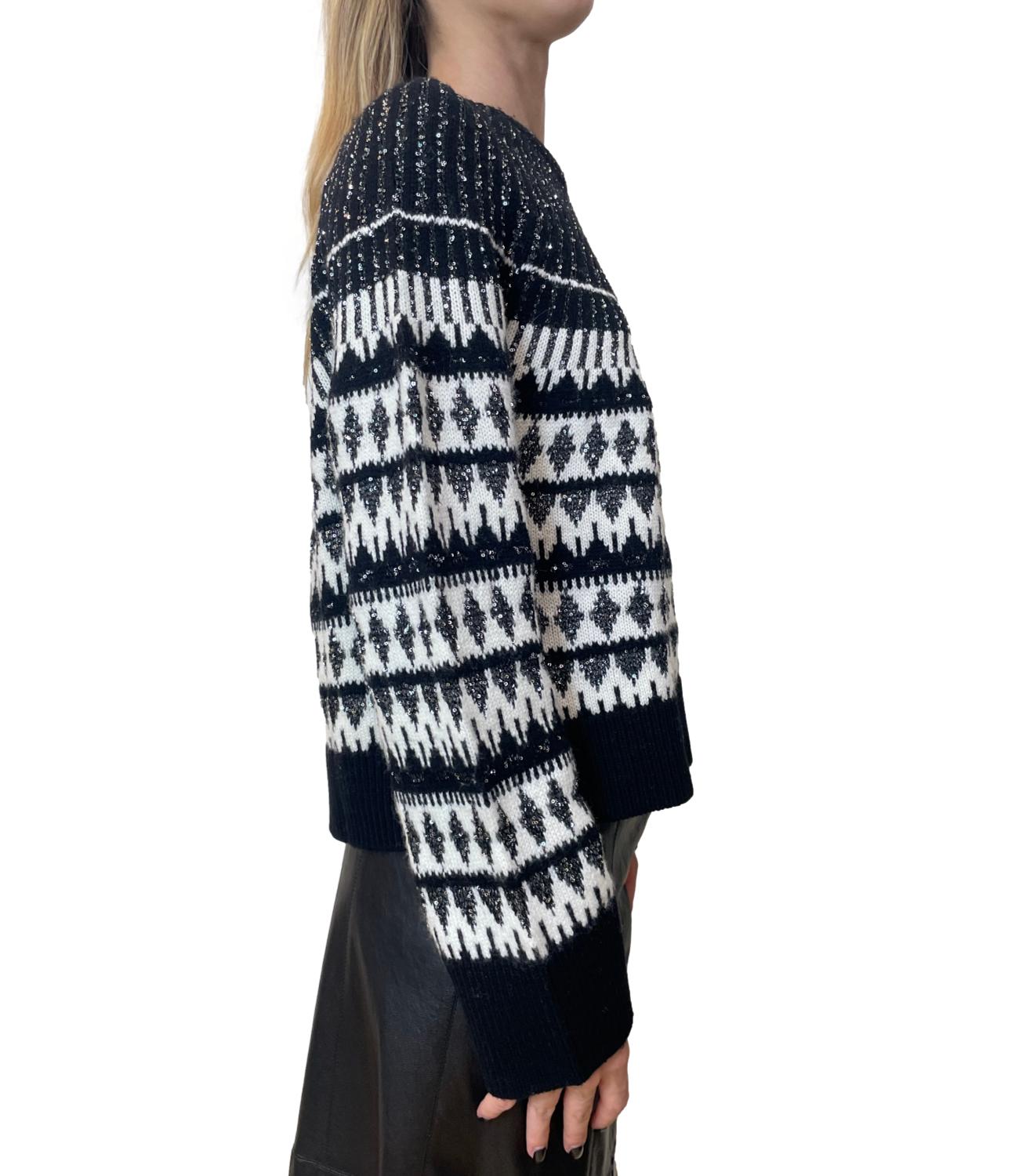 Pennyblack Maglia Xanadu Avorio/Nero Donna