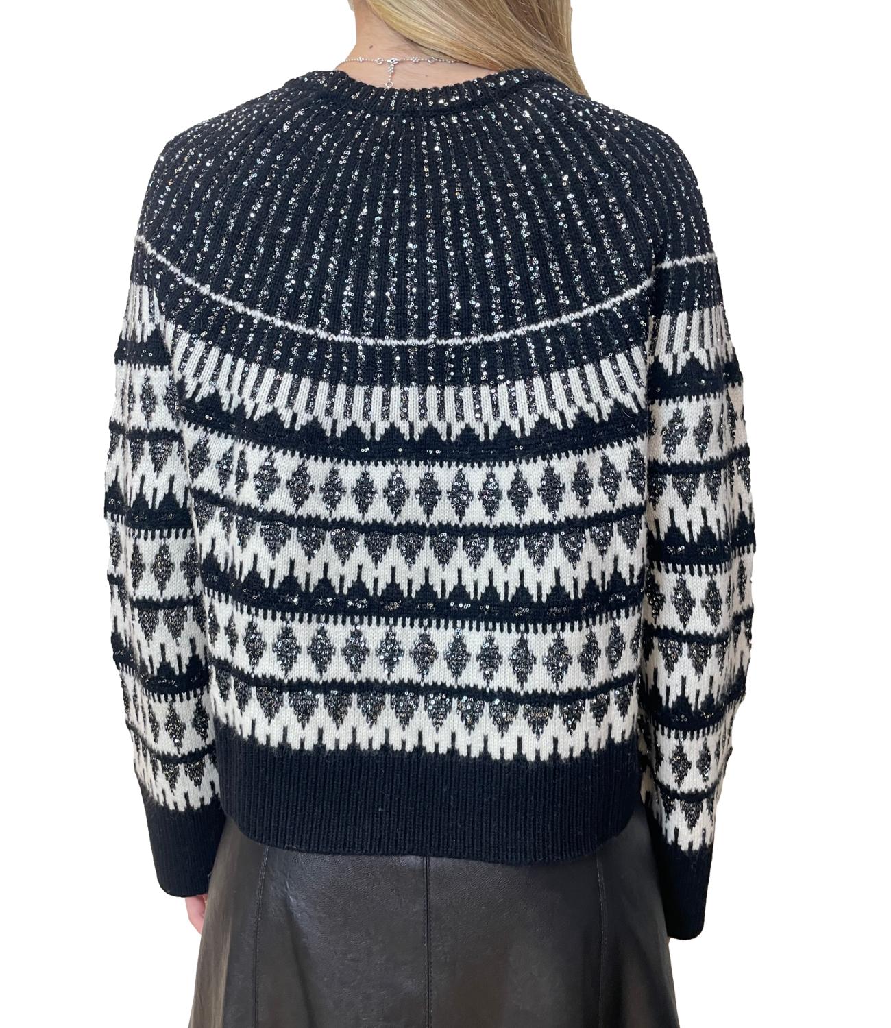 Pennyblack Maglia Xanadu Avorio/Nero Donna