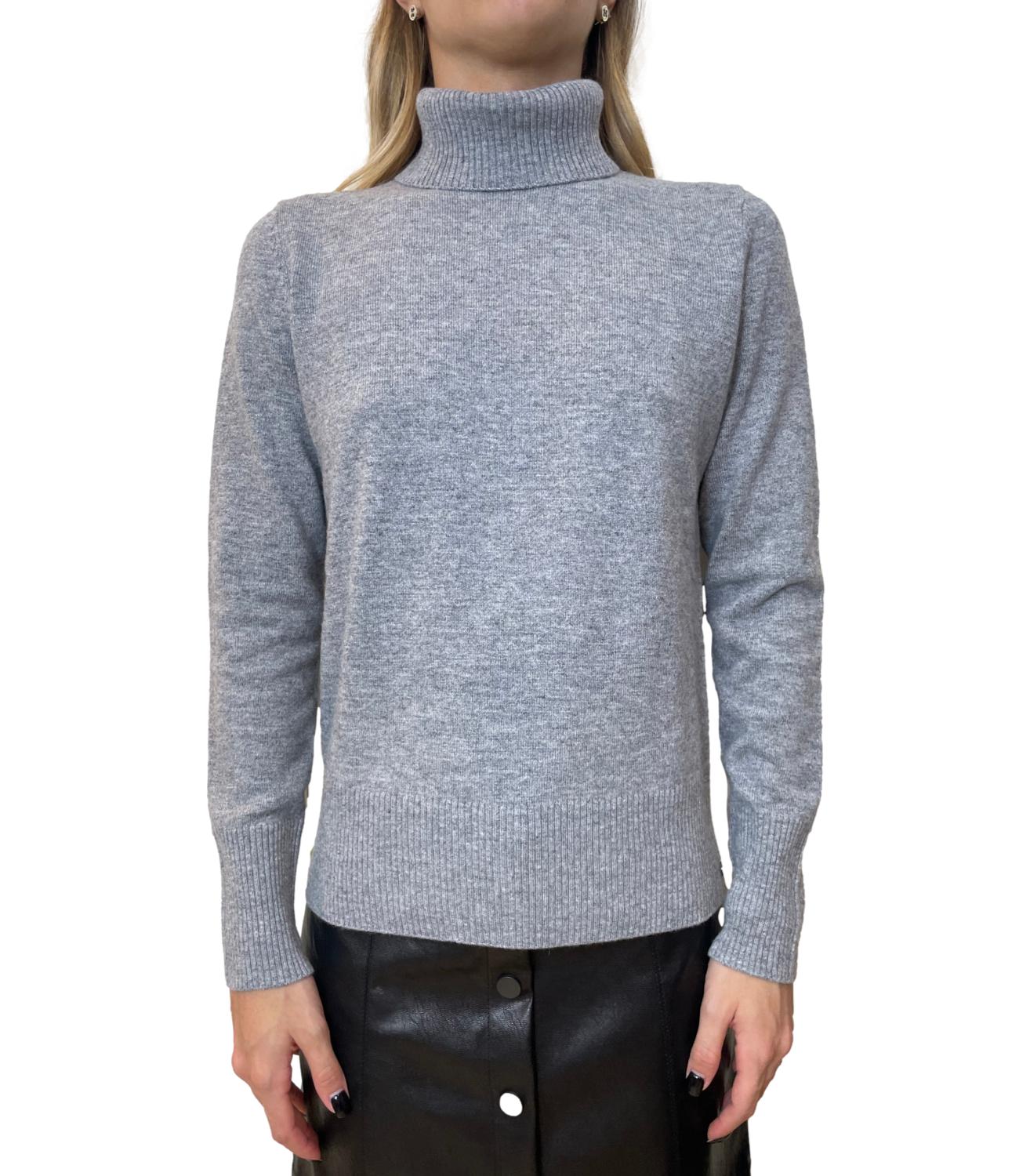 Pennyblack Maglia Collana Grigio Melange Donna