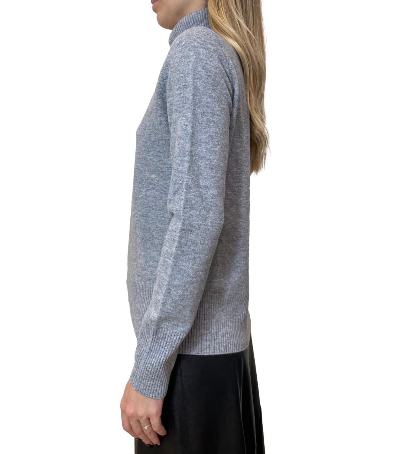 Pennyblack Maglia Collana Grigio Melange Donna
