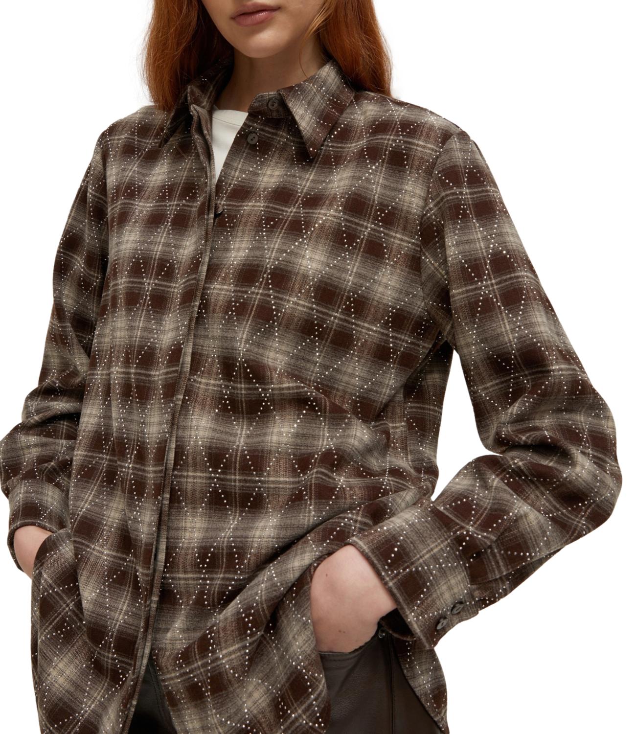 Pennyblack camicia Paella marrone donna
