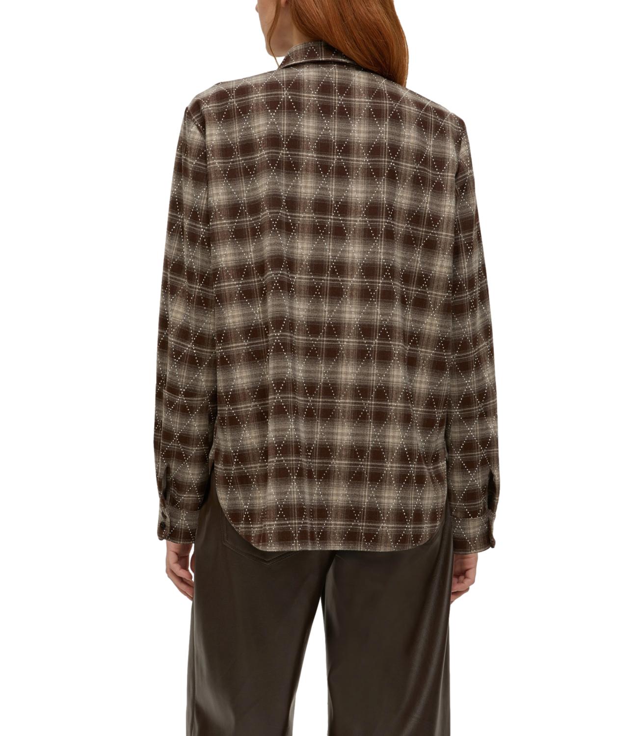 Pennyblack camicia Paella marrone donna