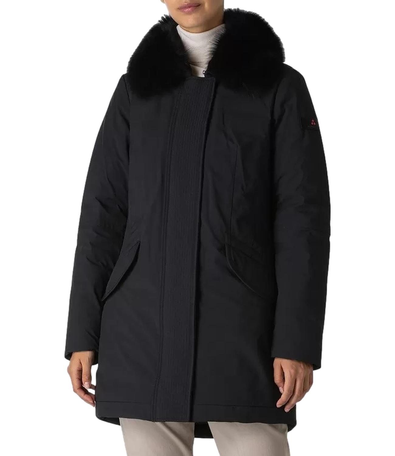Peuterey Giacca DESMOT KL FUR Nero Donna