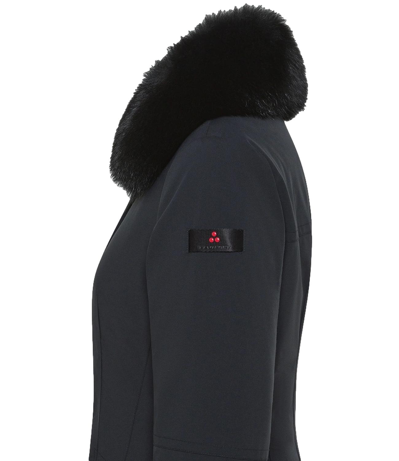 Peuterey Giacca DESMOT KL FUR Nero Donna