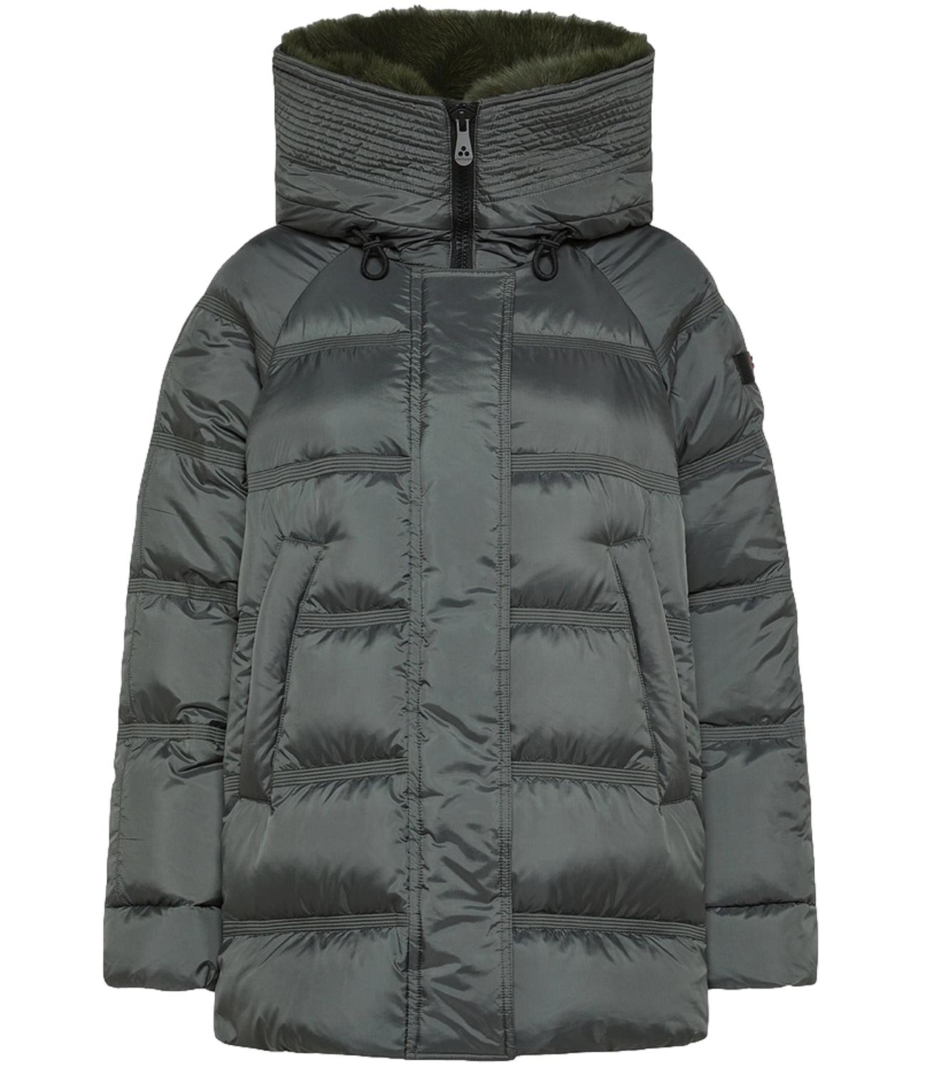 Peuterey Giubbino TAKAN MQN 04 FUR Verde Edera Donna