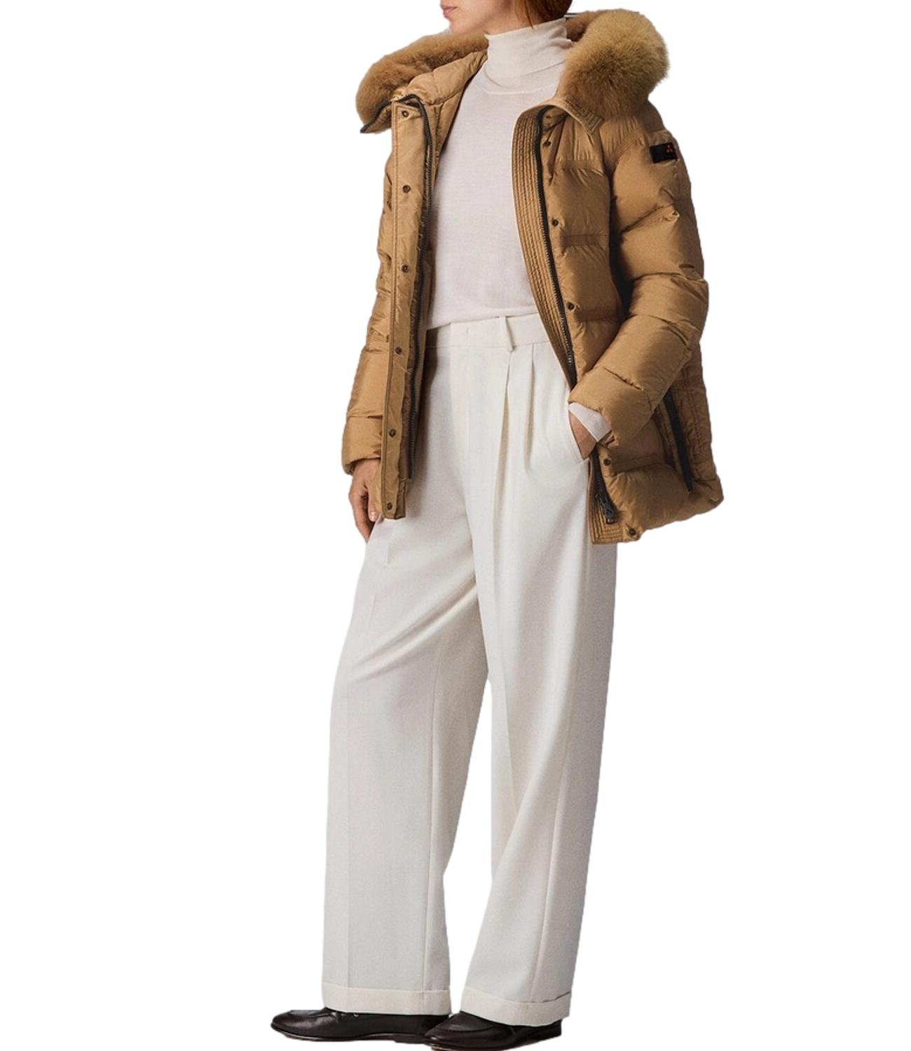 Peuterey Giubbino TAKAN MQN 04 FUR Mela alla Cannella Donna