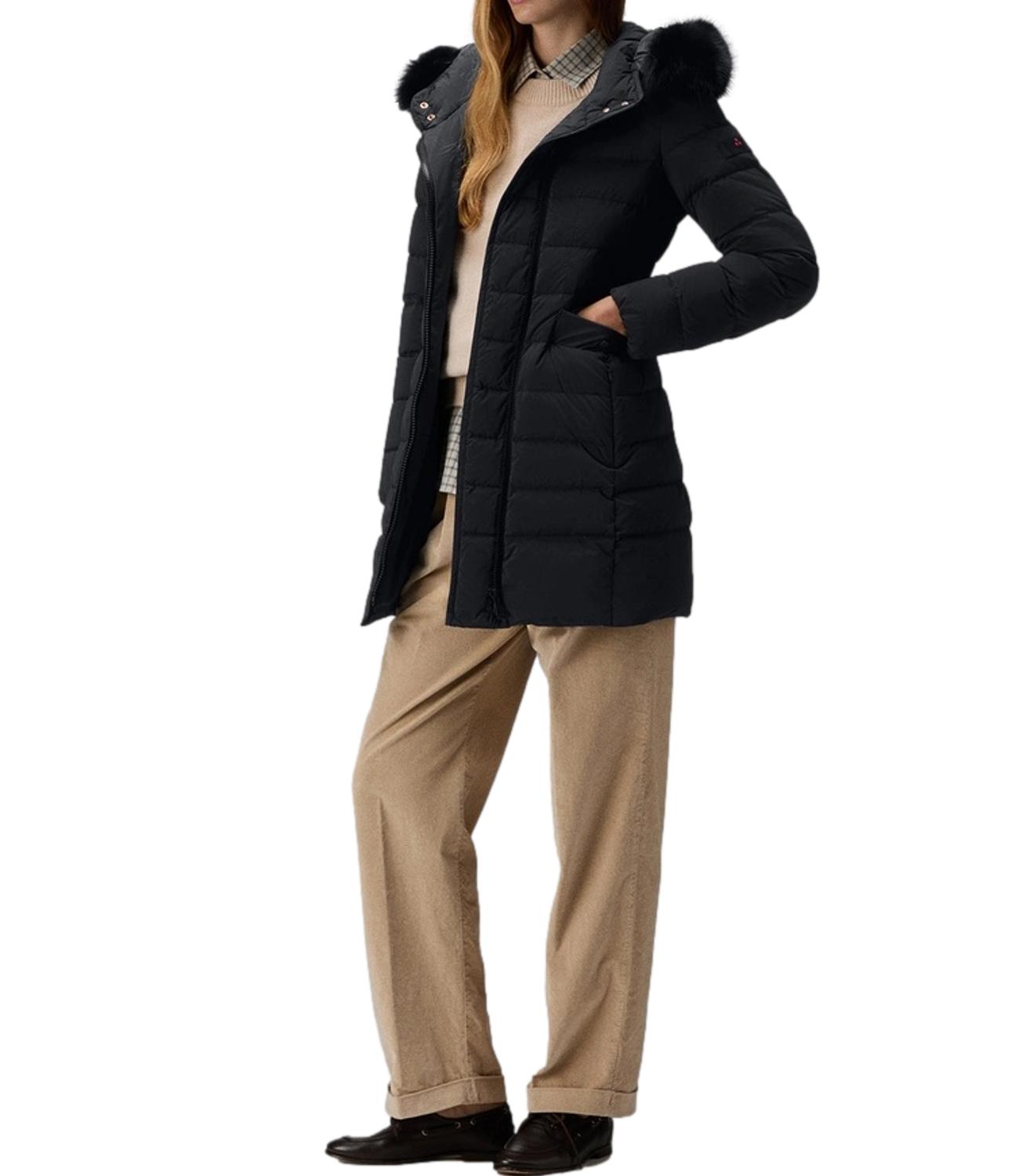 Peuterey Giubbino SERIOLA ML 06 FUR Corvo Donna