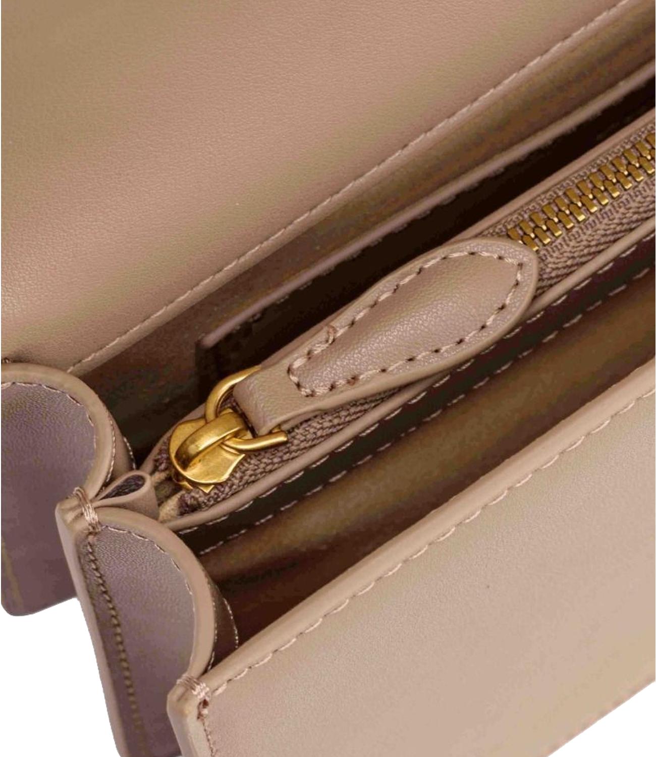 Mini Love Bag One Simply beige grigio fumo