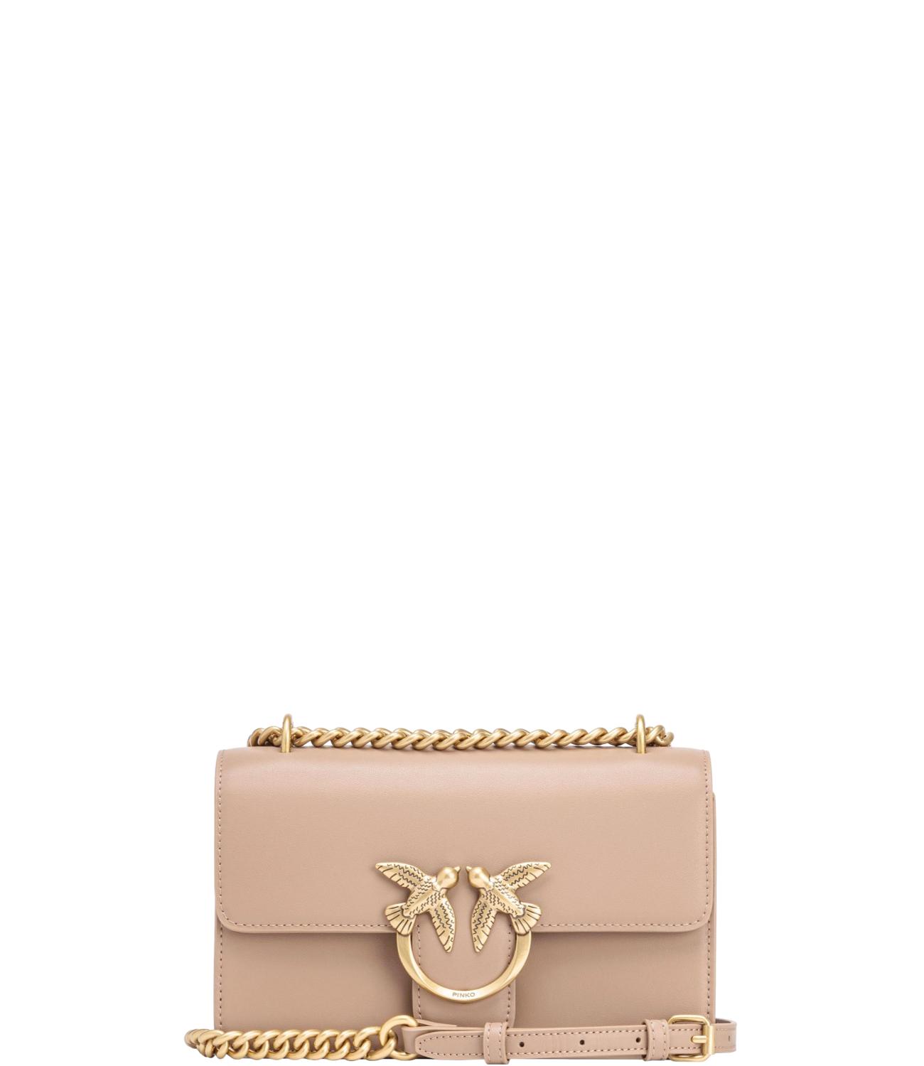 Mini Love Bag One Simply beige grigio fumo