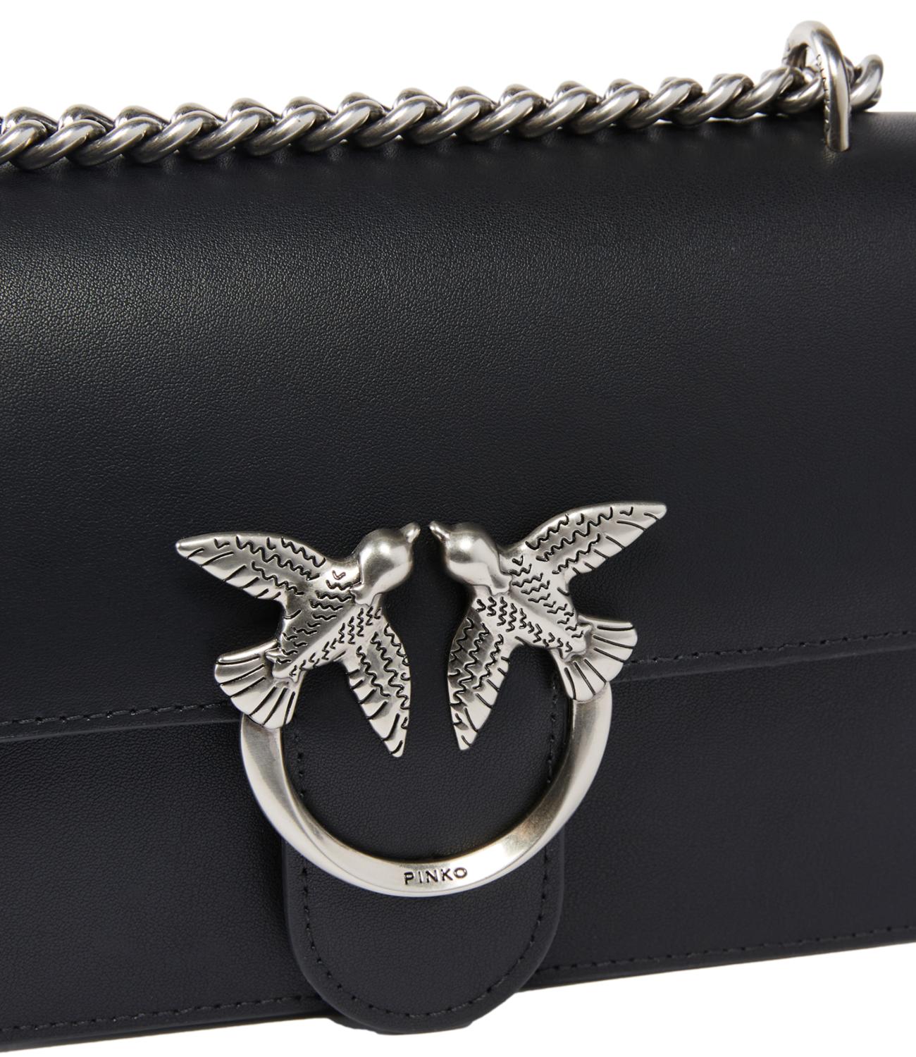 Mini Love Bag One Simply nera e silver