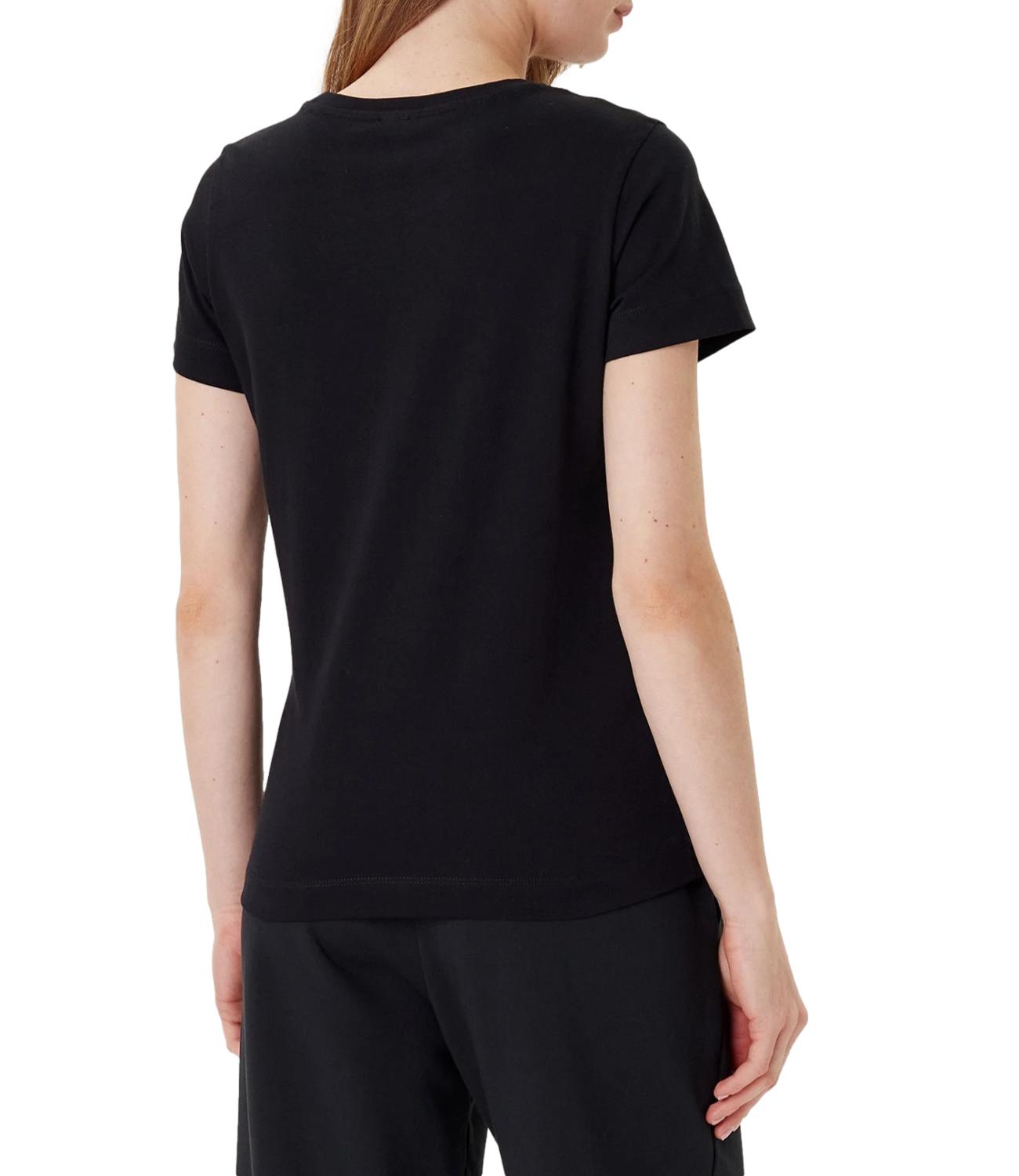Pinko Bussolotto T-shirt jersey Nero Limousine Donna