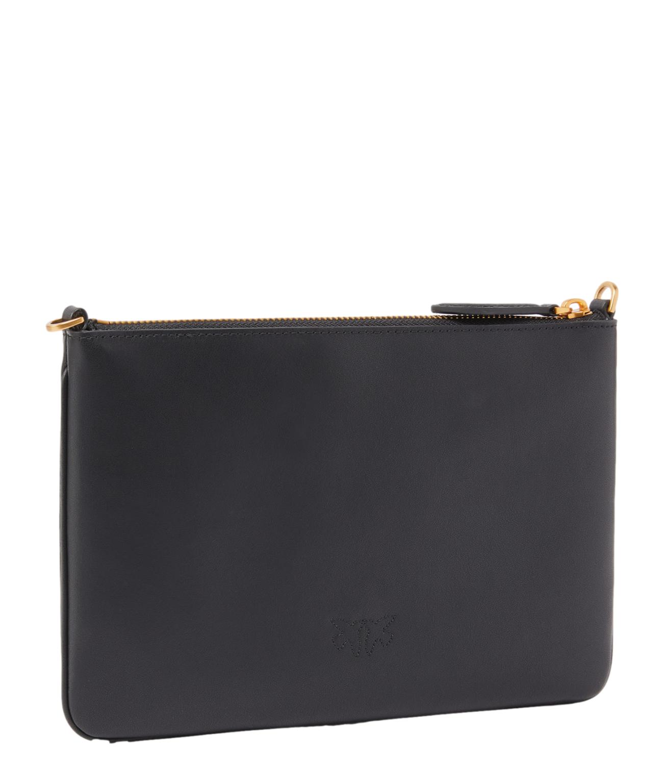 Pinko Borsa Flat Classic Nera/Oro Donna