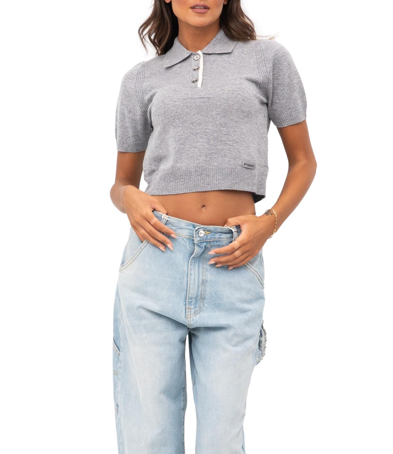 Polo Pinko grigia gorgona