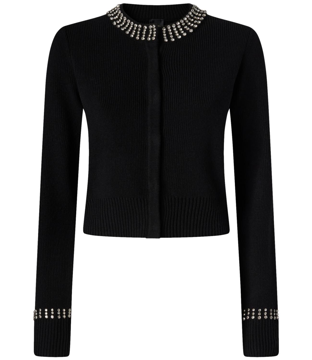 Pinko Cardigan Spezzino Nero Limousine Donna