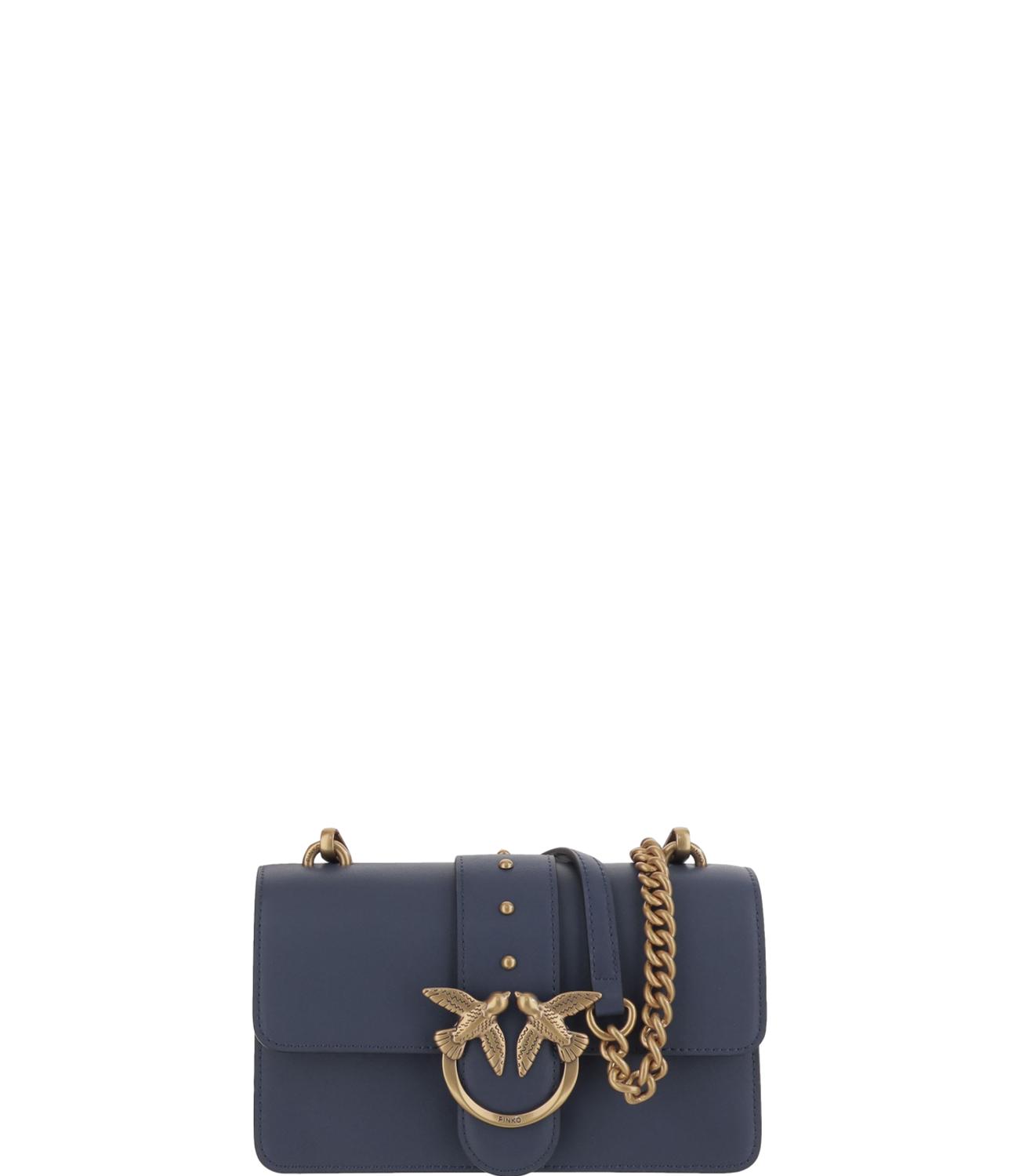 Borsetta Love Bag One in pelle blu
