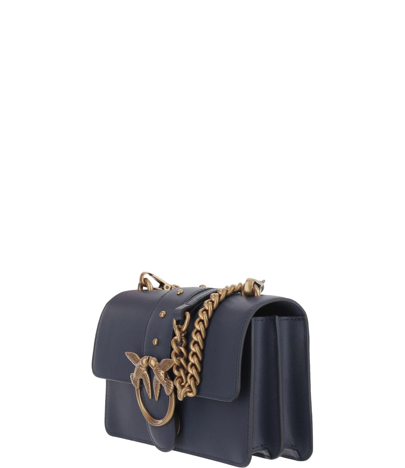 Borsetta Love Bag One in pelle blu