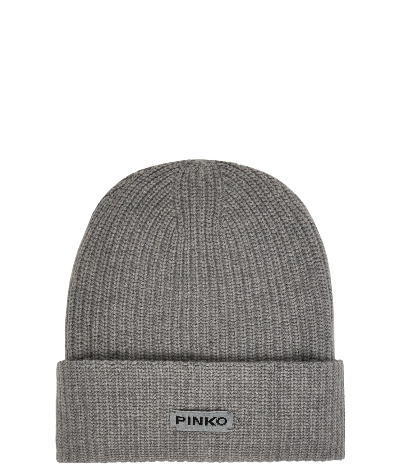 Pinko Berretto stile cuffia grigio