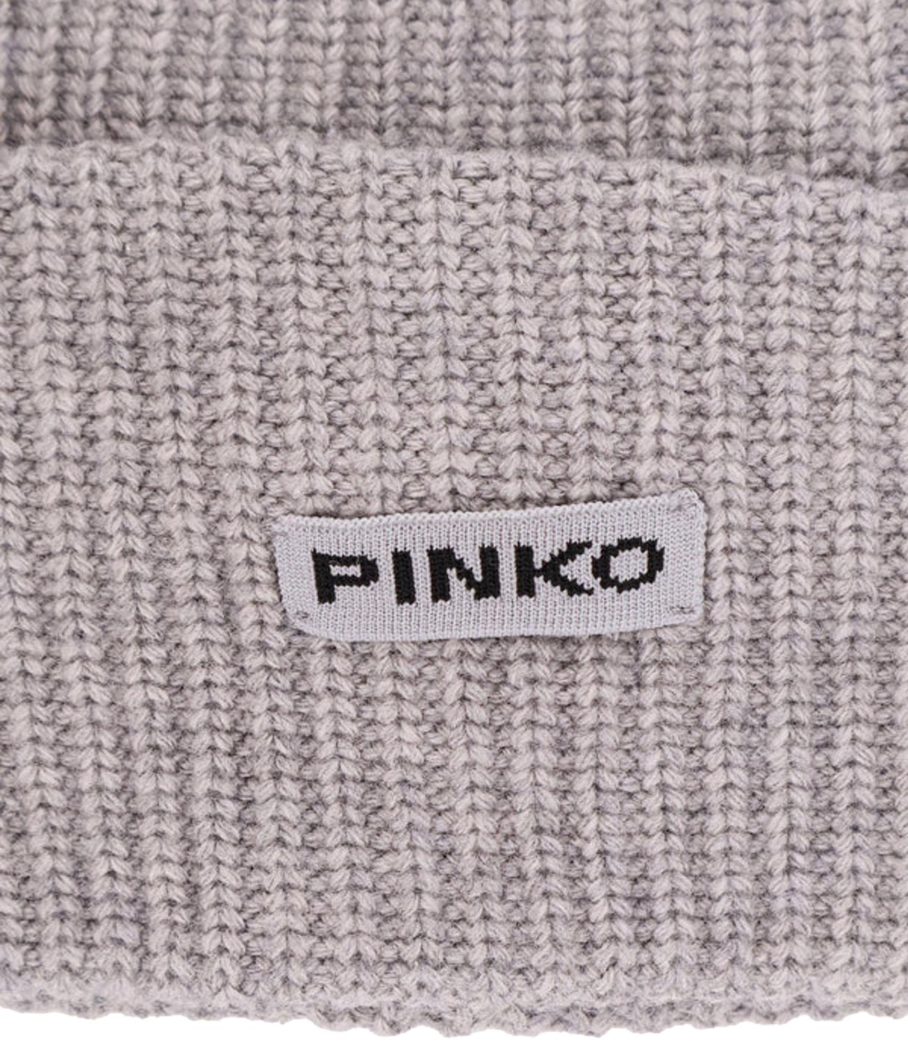 Pinko Berretto stile cuffia grigio