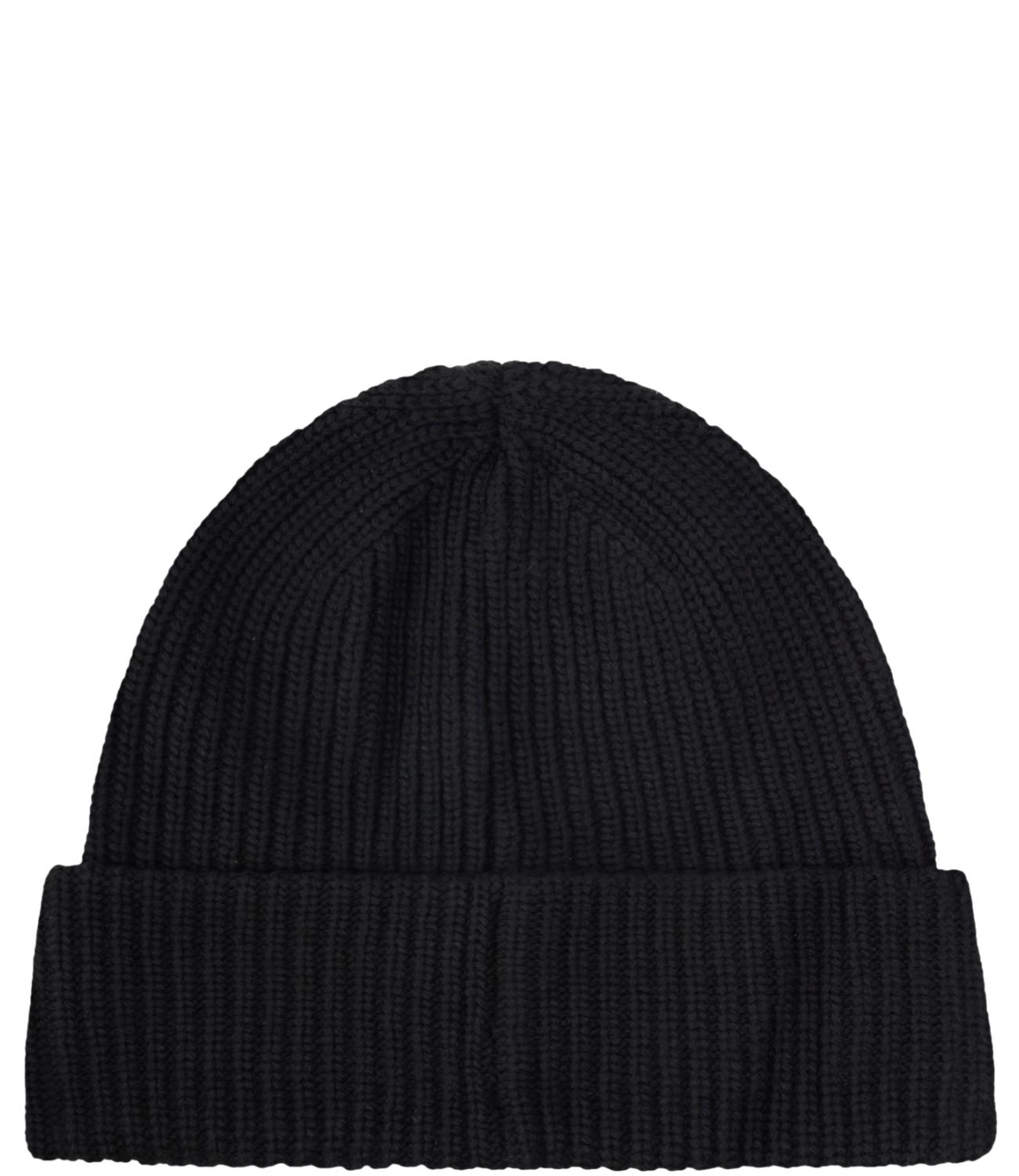 Pinko Bosnia Beanie Half English Rib Nero Donna