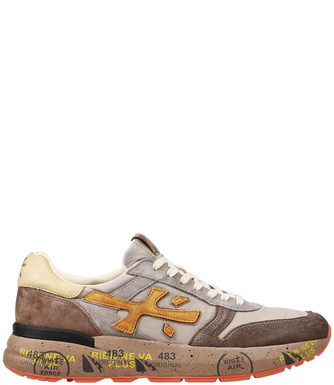 Scarpa Mick uomo 7866 beige ocra