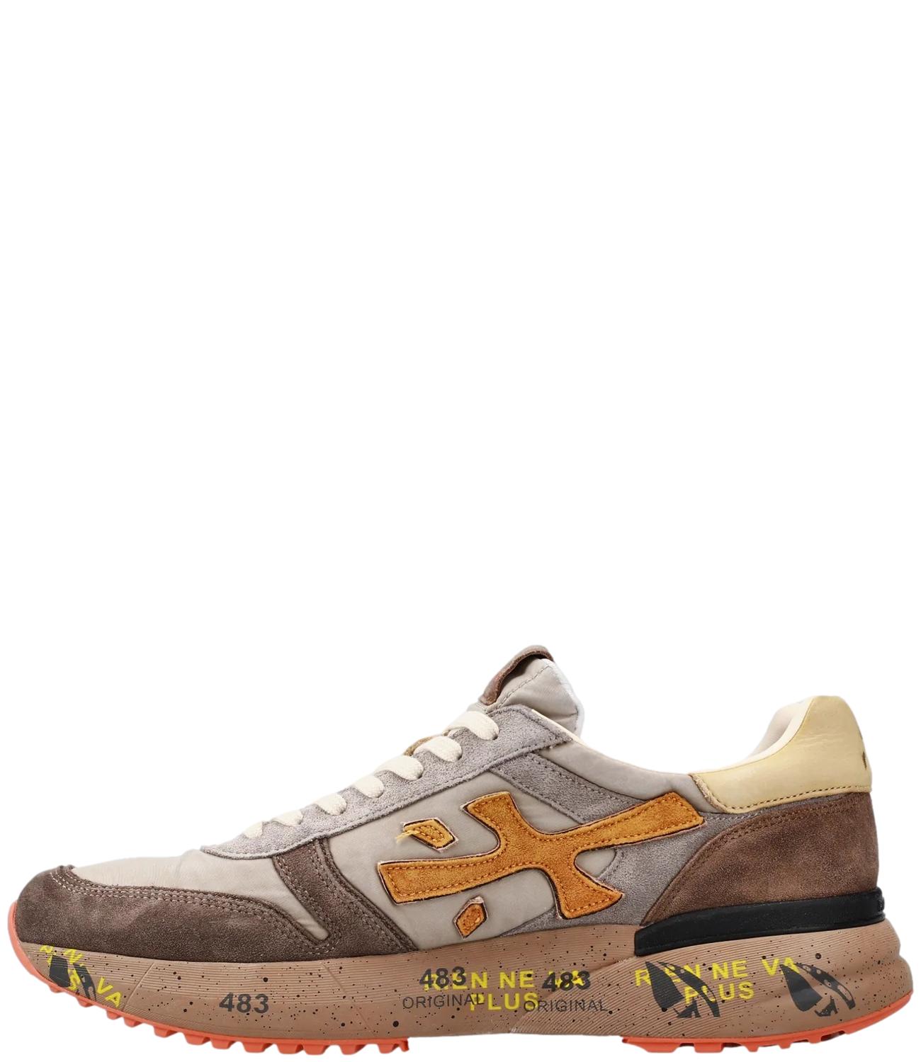 Scarpa Mick uomo 7866 beige ocra