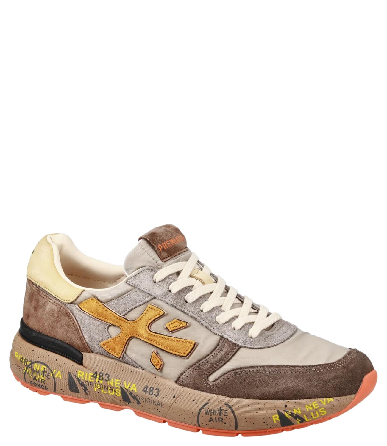 Scarpa Mick uomo 7866 beige ocra