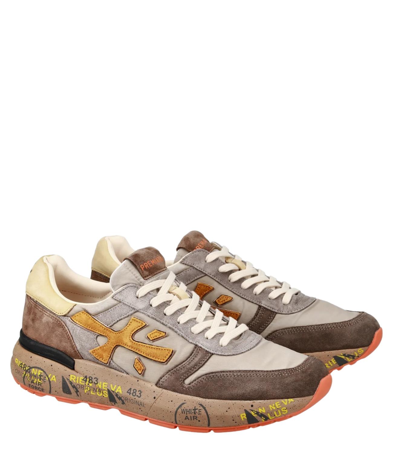 Scarpa Mick uomo 7866 beige ocra