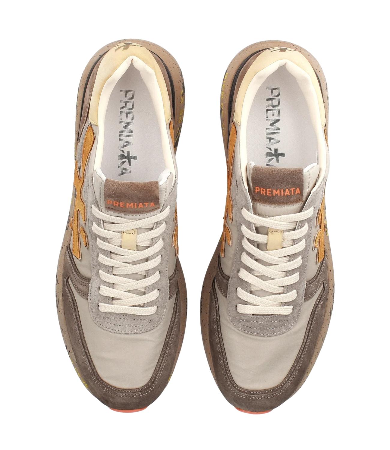 Scarpa Mick uomo 7866 beige ocra