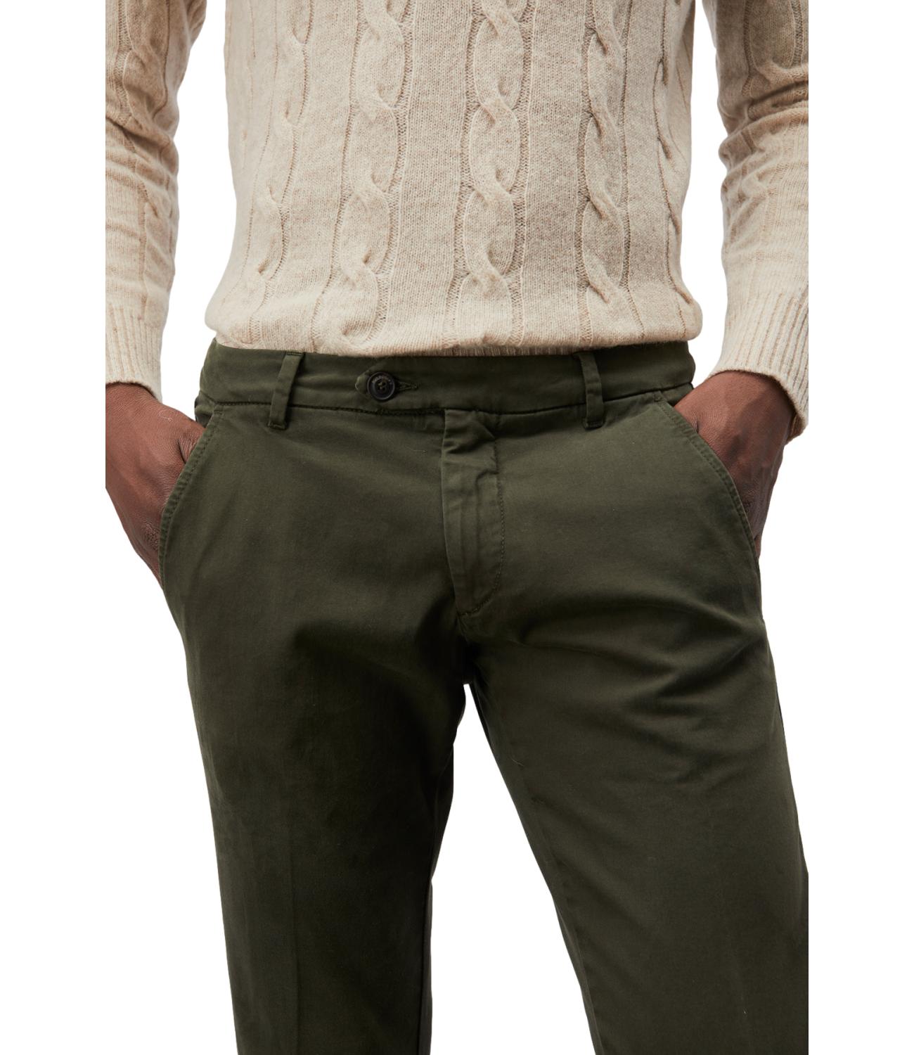Pantaloni New Rolf man verde moss