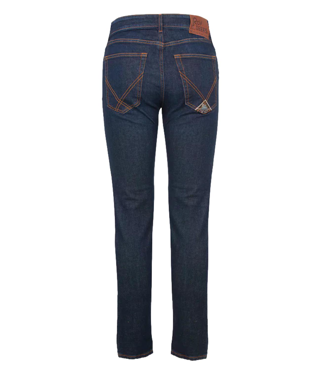 Jeans Roy Rogers's blu denim scuro wash 51