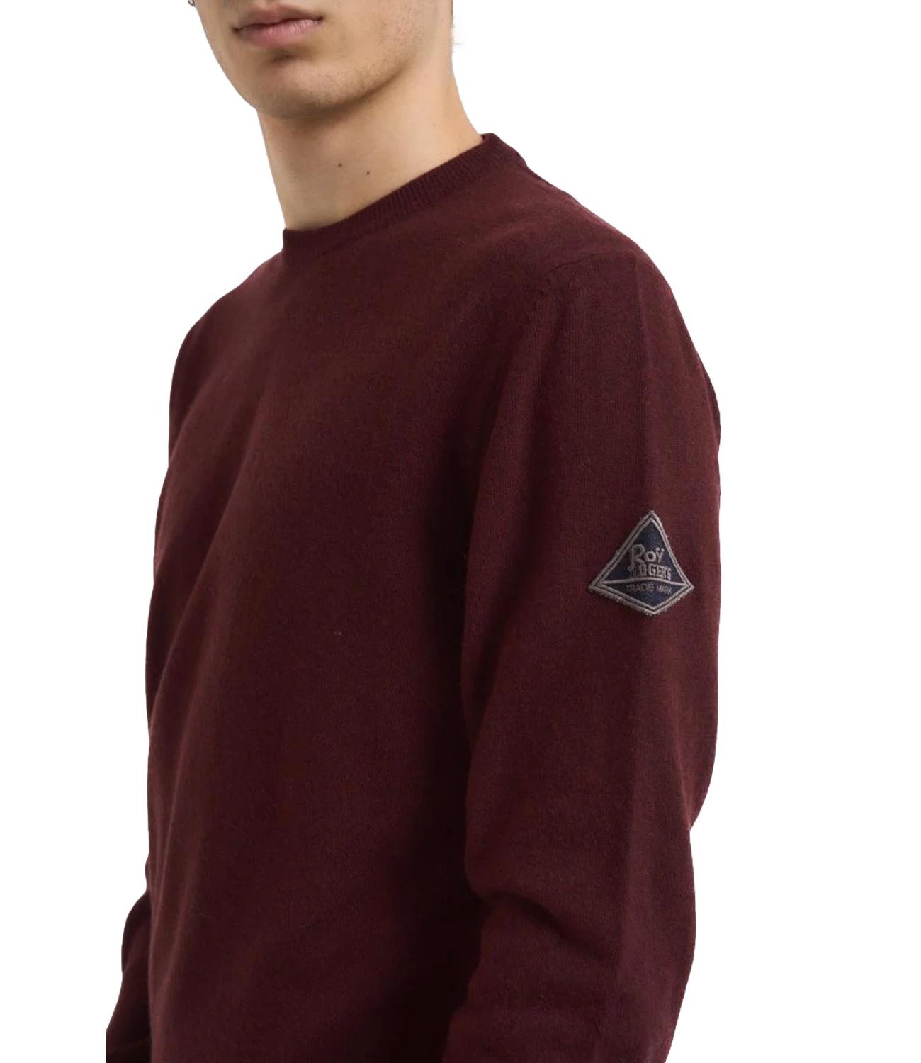 Crew Neck MAN Wool & WS wineyard