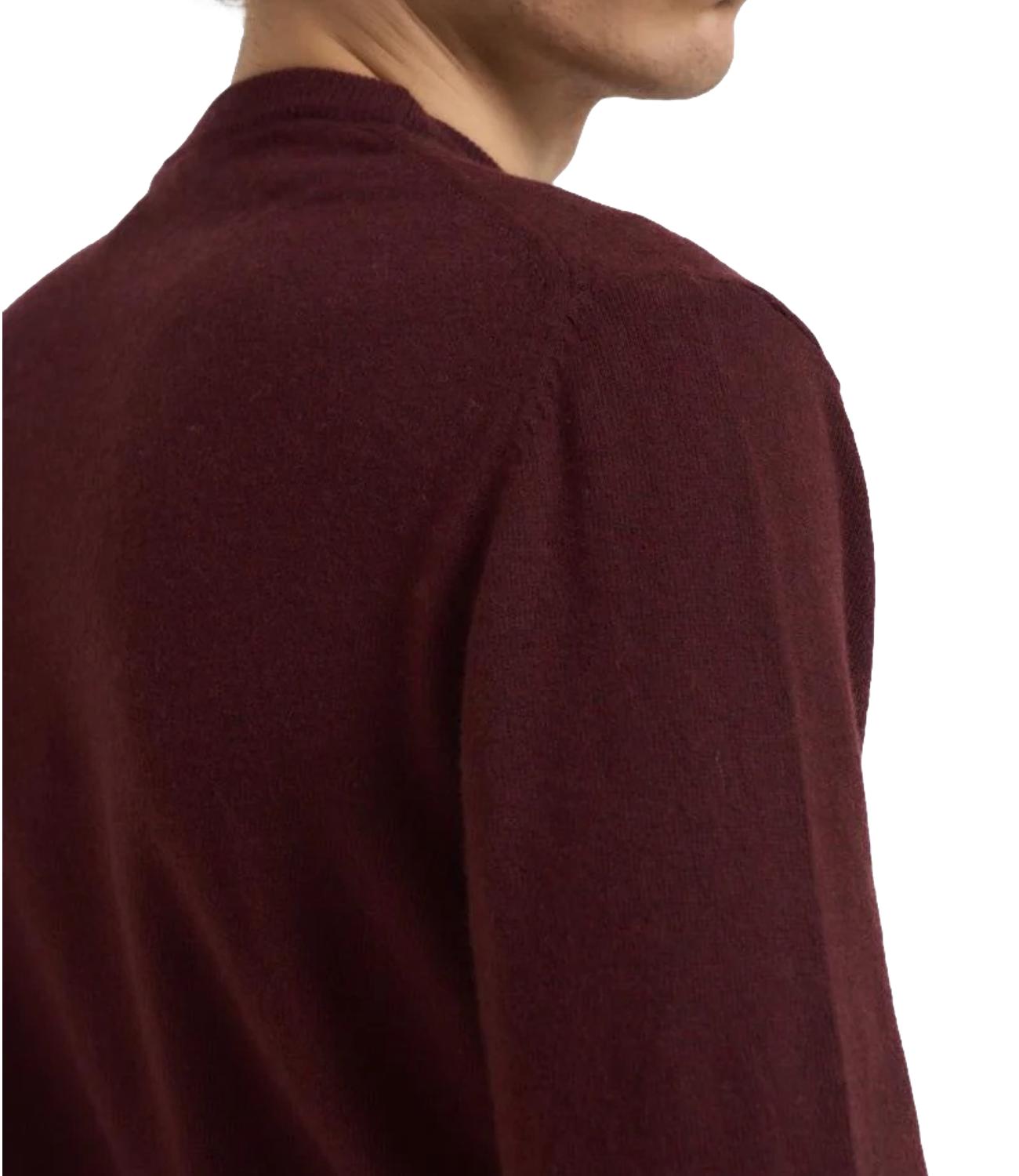 Crew Neck MAN Wool & WS wineyard