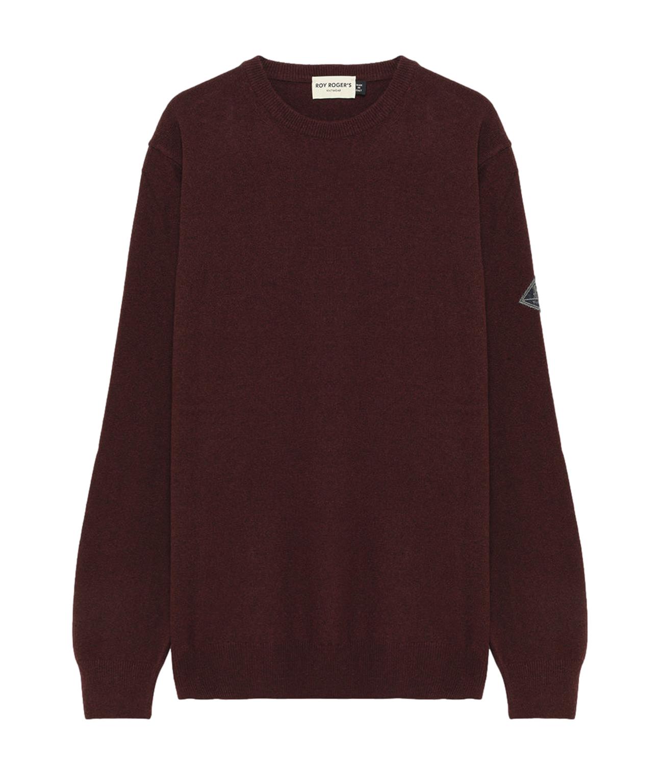 Crew Neck MAN Wool & WS wineyard