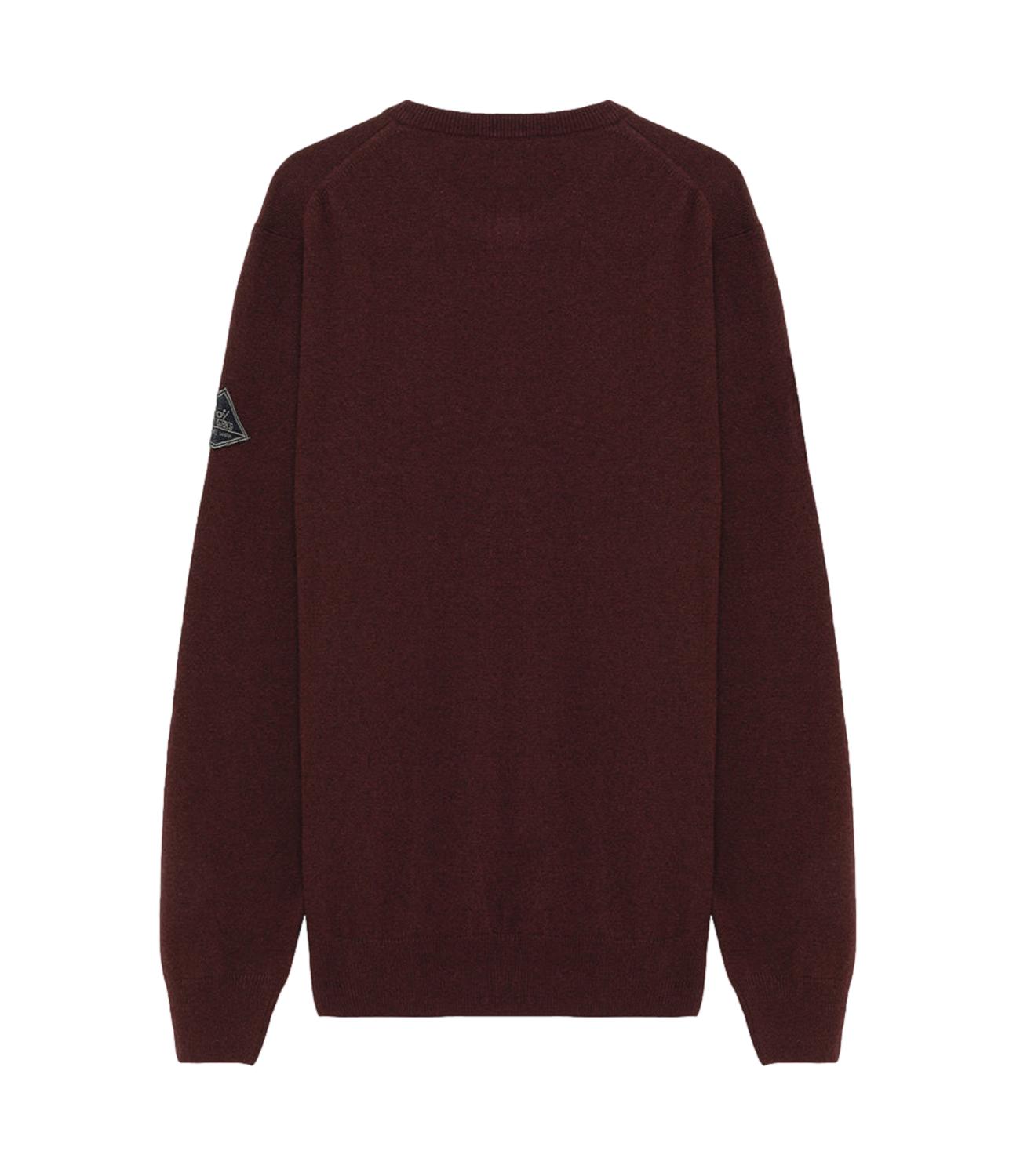 Crew Neck MAN Wool & WS wineyard
