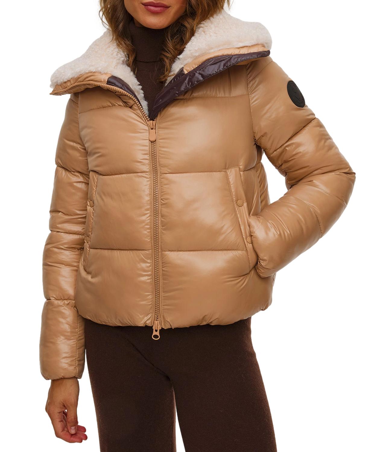 Save The Duck Giubbino MOMA Biscuit Beige Donna