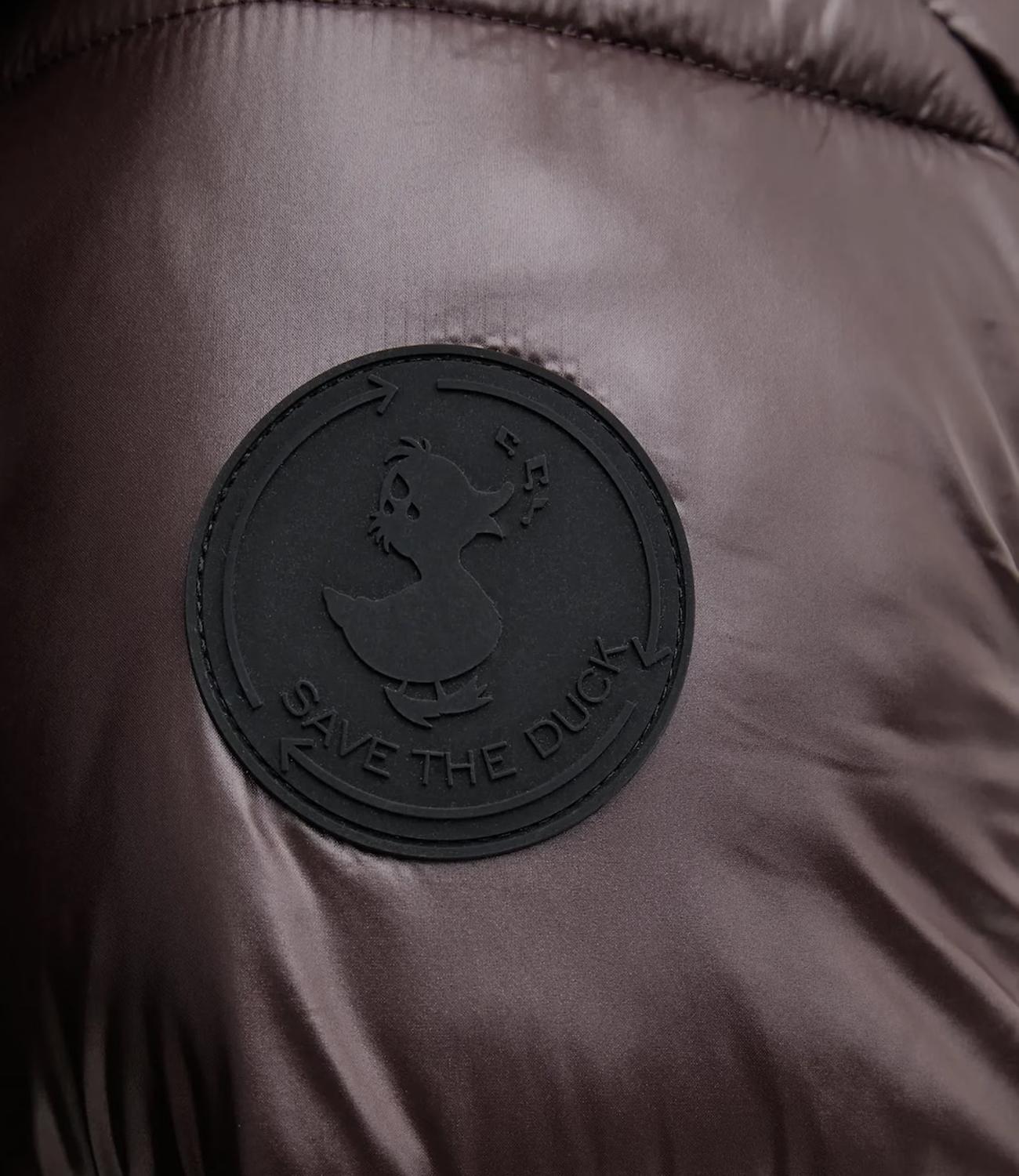 Save The Duck Giubbino MOMA Brown Black Donna