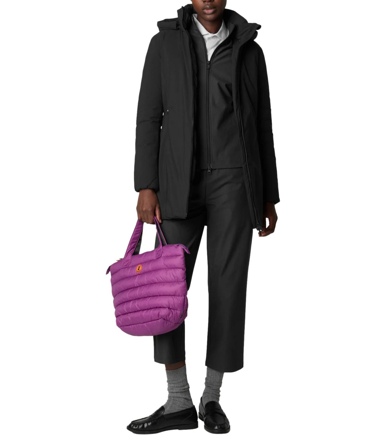 SAVE THE DUCK cappotto RACHEL nero donna