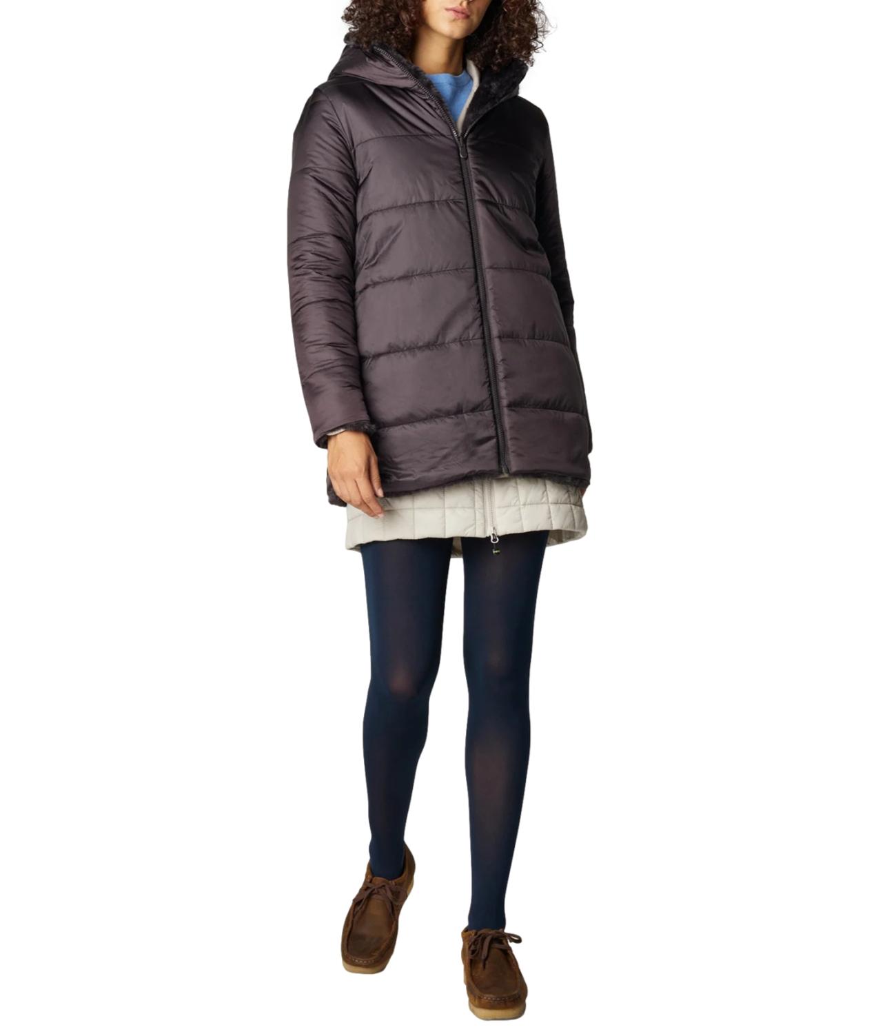 SAVE THE DUCK cappotto BRIDGET brown black donna