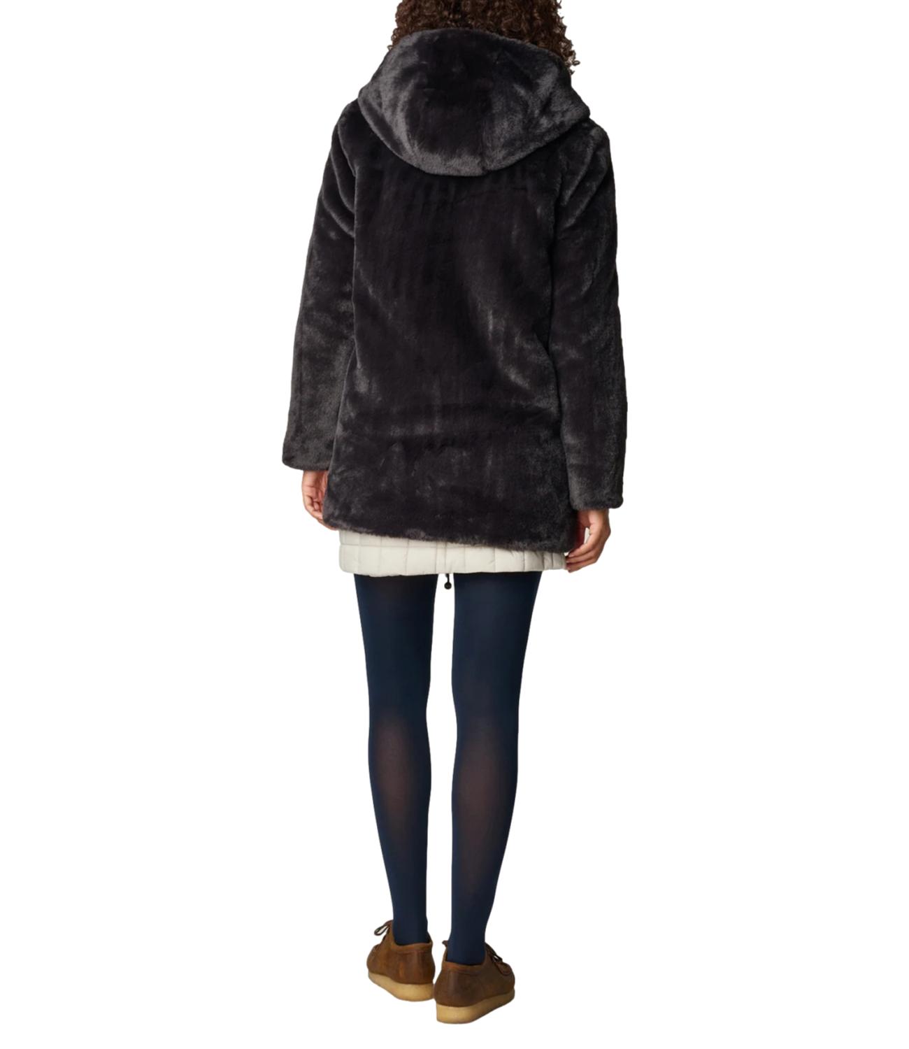 SAVE THE DUCK cappotto BRIDGET brown black donna
