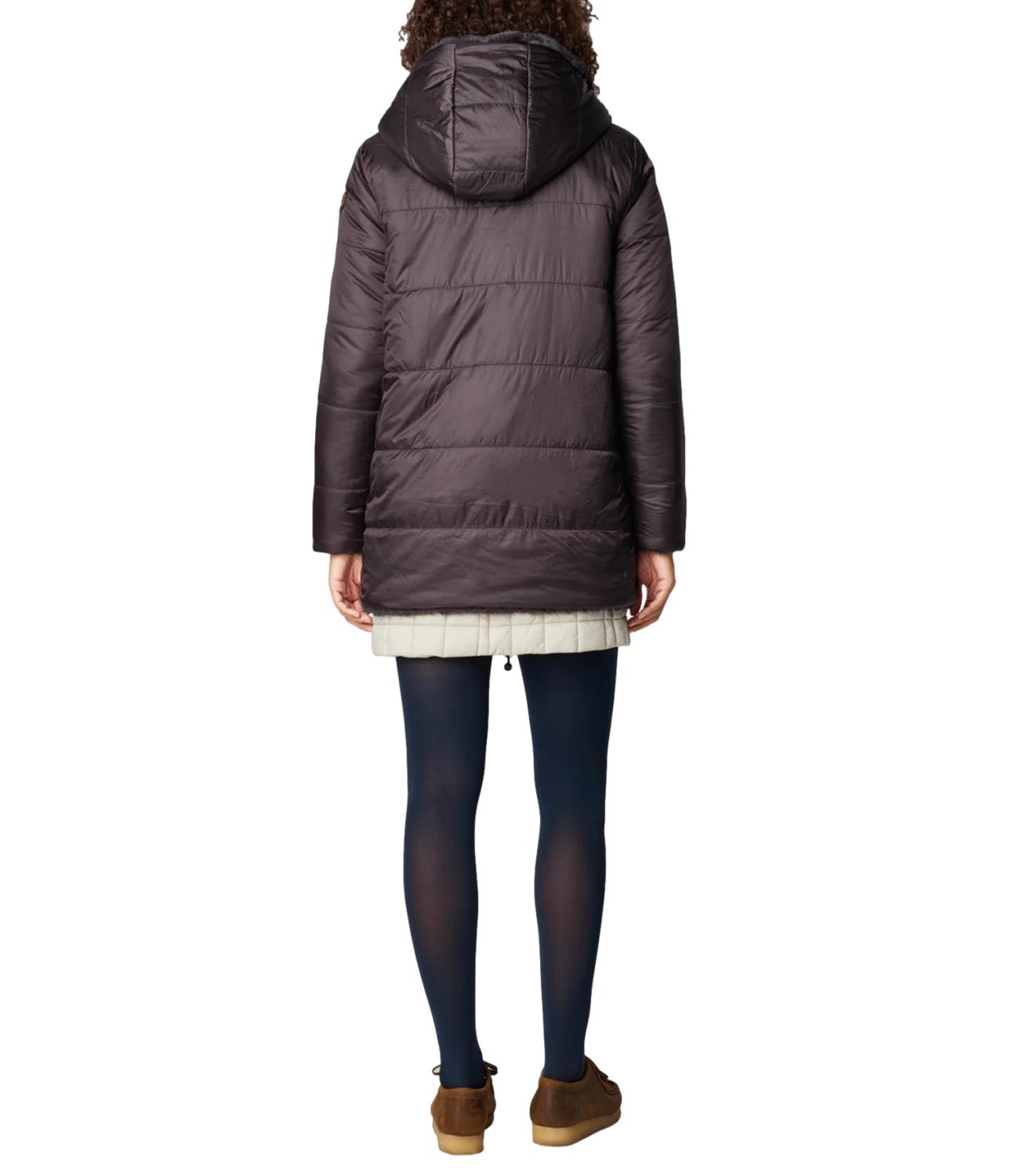 SAVE THE DUCK cappotto BRIDGET brown black donna