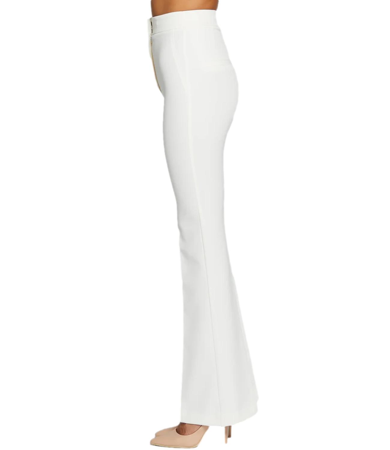Silence Limited Pantaloni Flare Gold/Milk Donna
