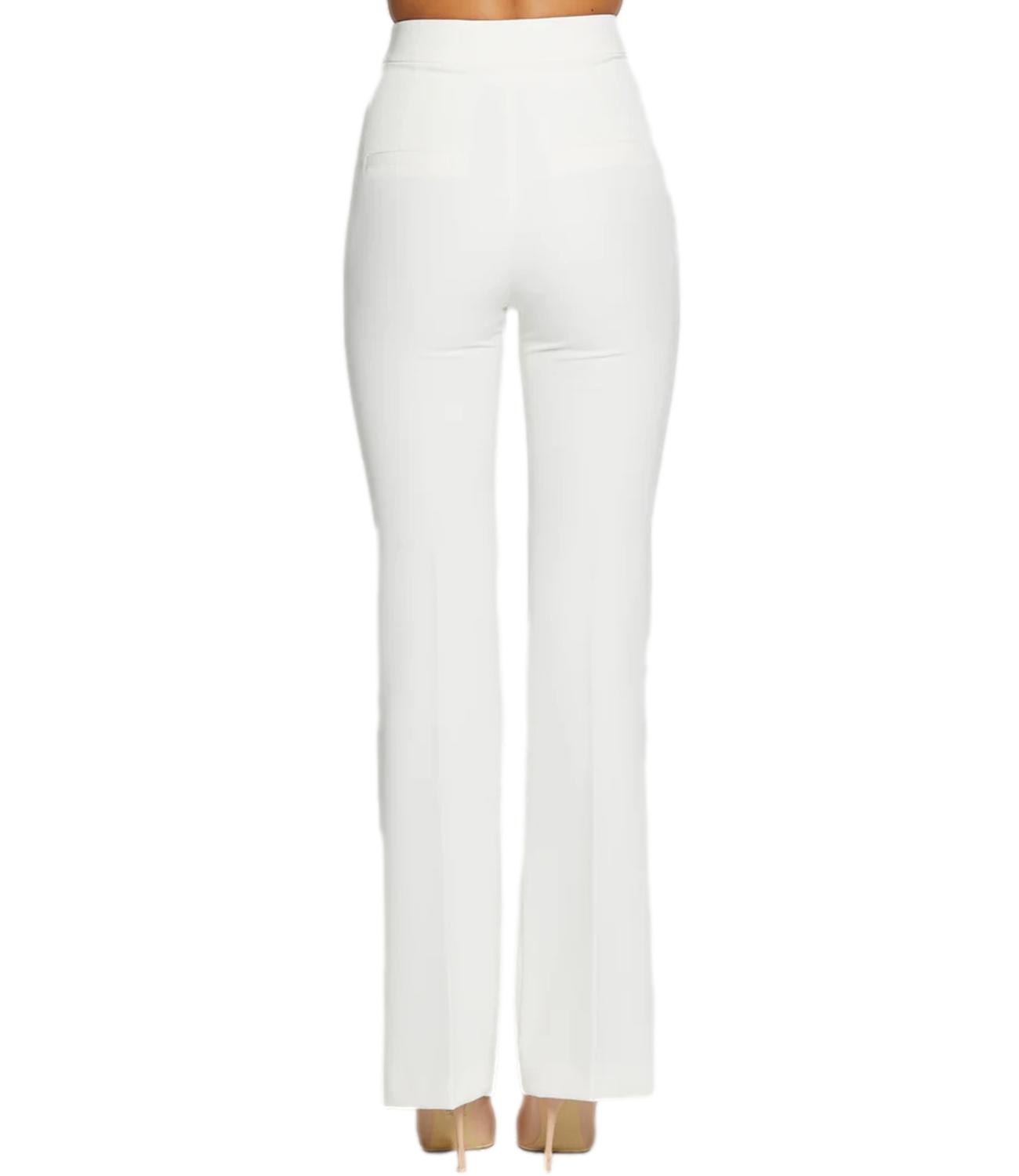 Silence Limited Pantaloni Flare Gold/Milk Donna