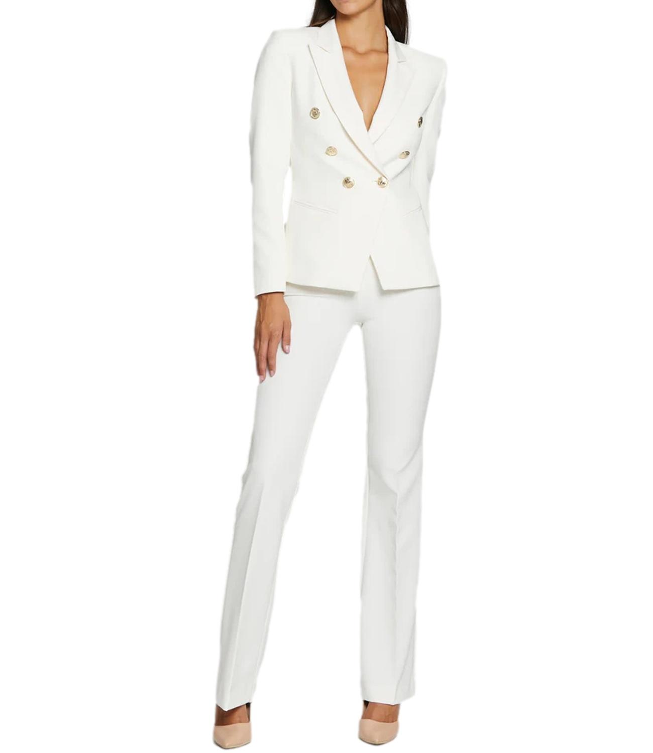 Silence Limited Pantaloni Flare Gold/Milk Donna