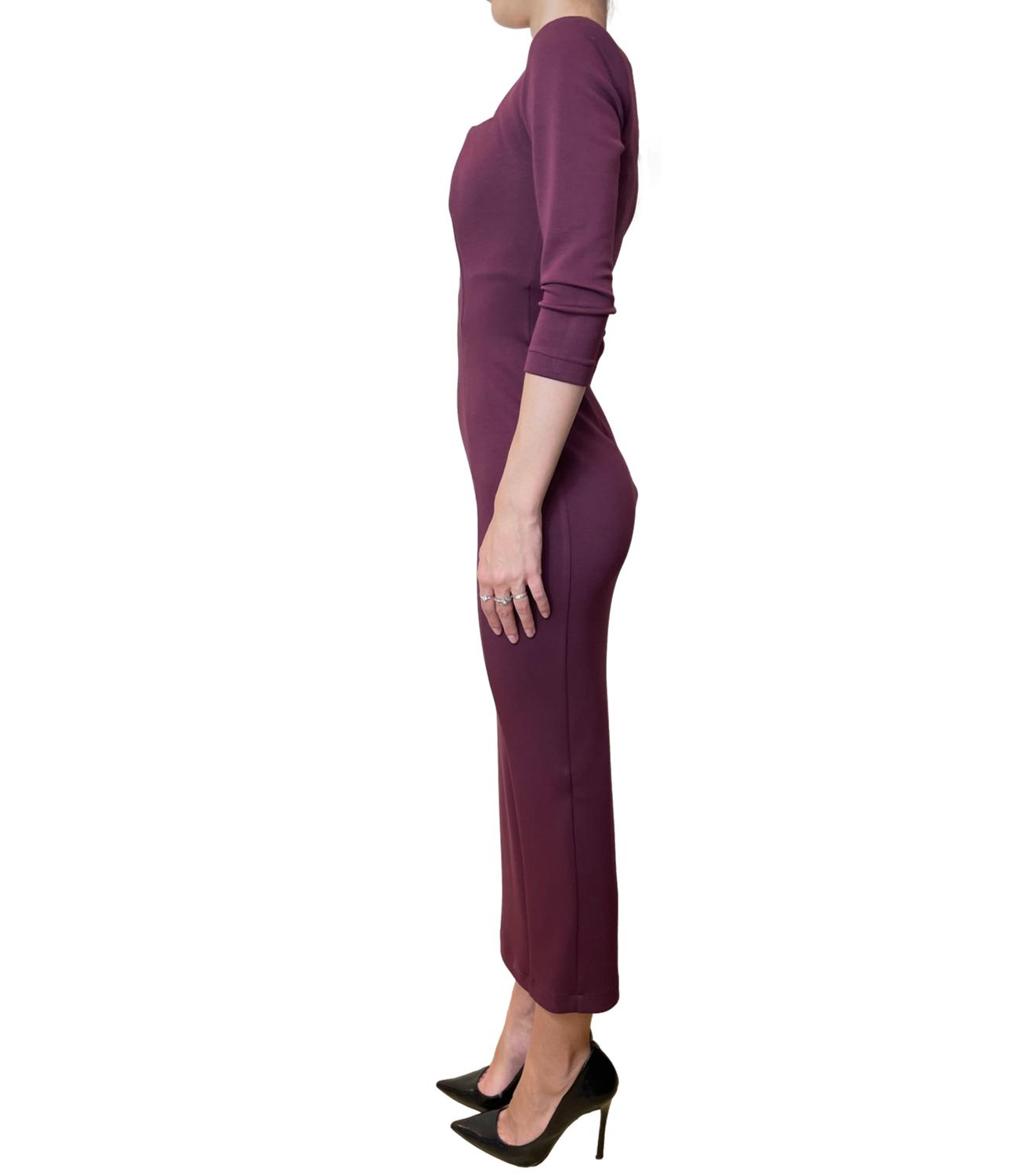 Silence Limited Abito RHEA Bordeaux Donna
