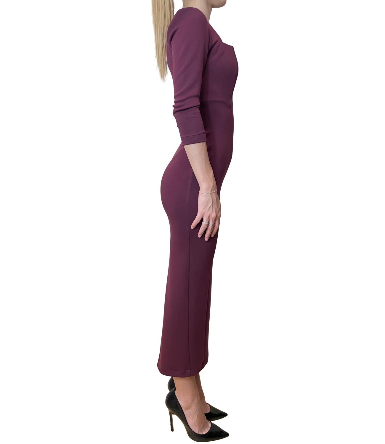 Silence Limited Abito RHEA Bordeaux Donna