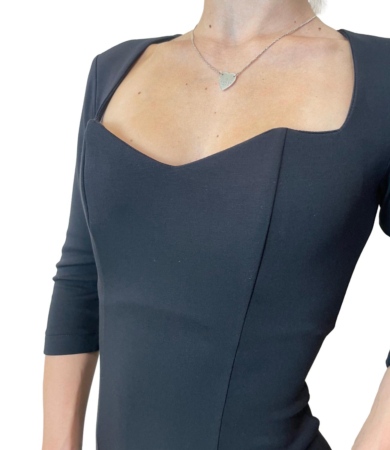 Silence Limited Abito RHEA Nero Donna