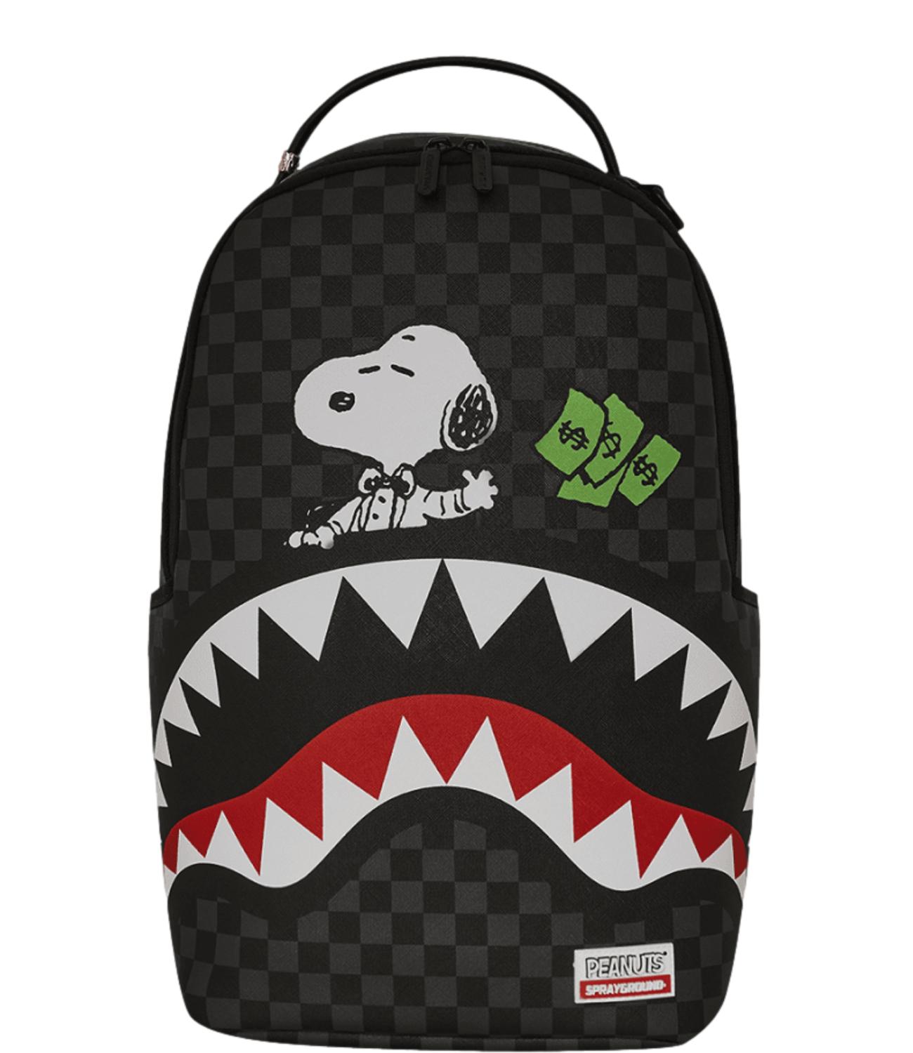 Snoopy Top Shark Money Dlxsv Backpack