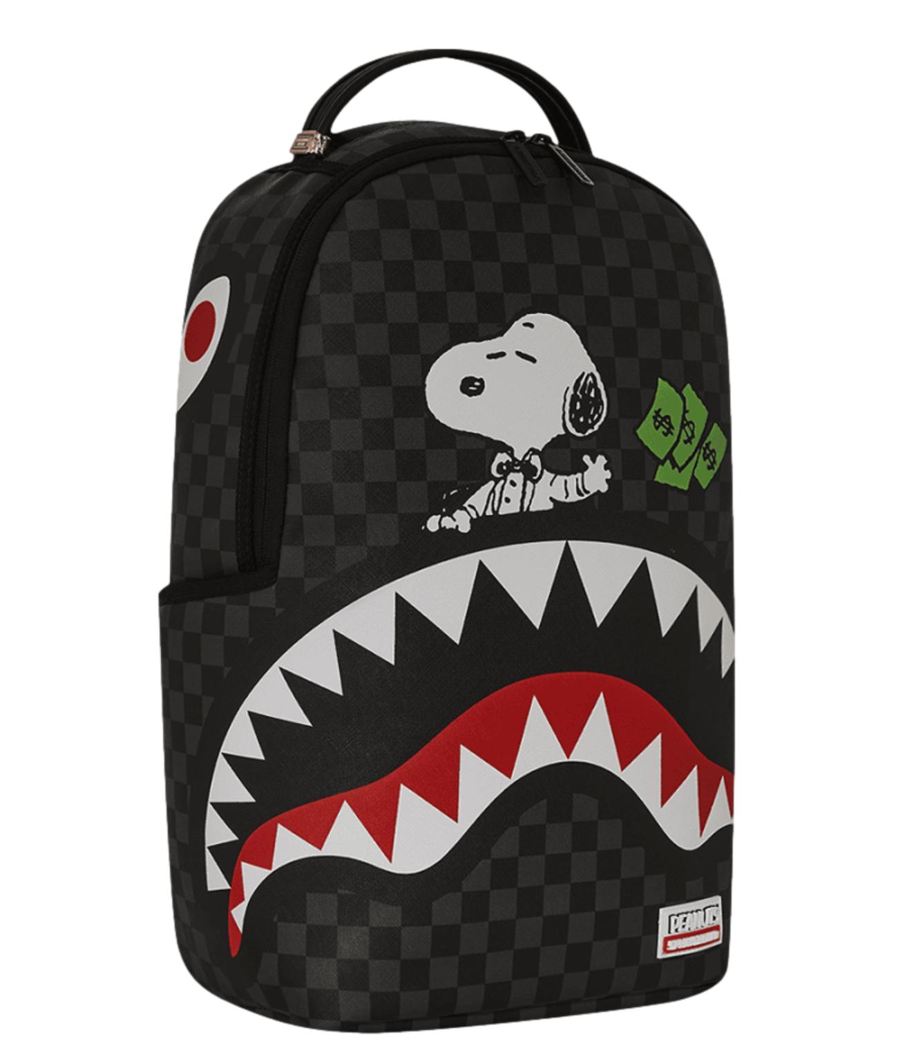 Snoopy Top Shark Money Dlxsv Backpack