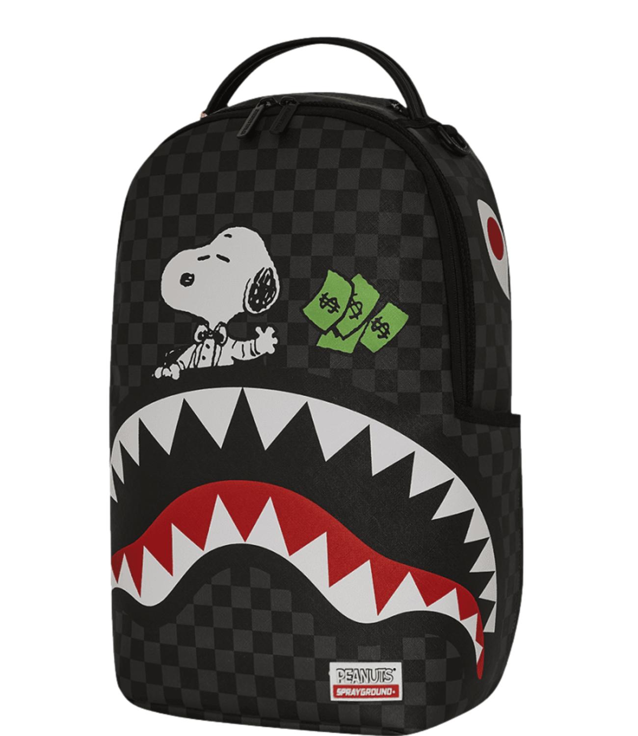 Snoopy Top Shark Money Dlxsv Backpack